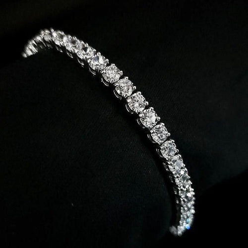 Luxury Diamond Tennis Bracelet – Elegant Sparkling Crystal Bracelet for Women