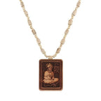 Premium Tulsi Kanthi Mala with Hanuman Ji Pendant – Spiritual Protection & Blessings (Pack of 2)